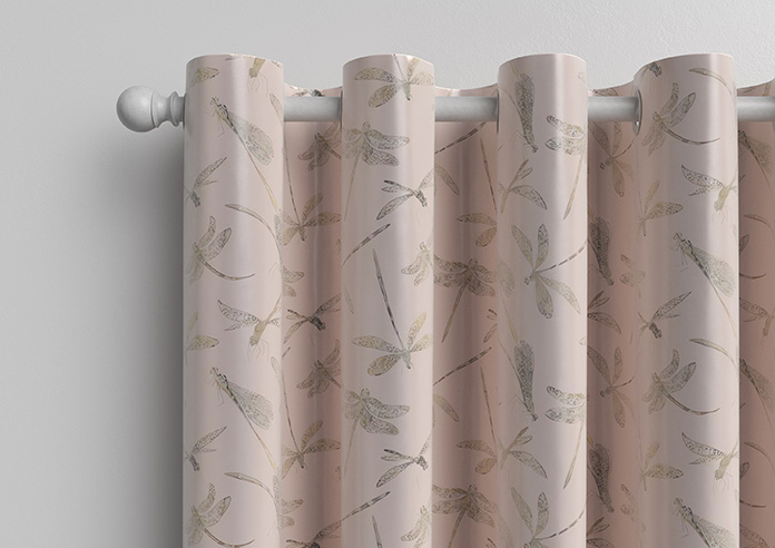 Dragonflies, Pink - Made to Measure Curtains - Image 12